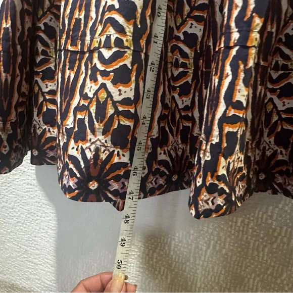 Anthropologie Maeve Somerset Maxi Dress Printed Short Sleeve  XS P - Picture 13 of 14